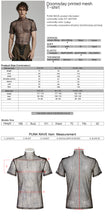 Load image into Gallery viewer, shirt details and size chart