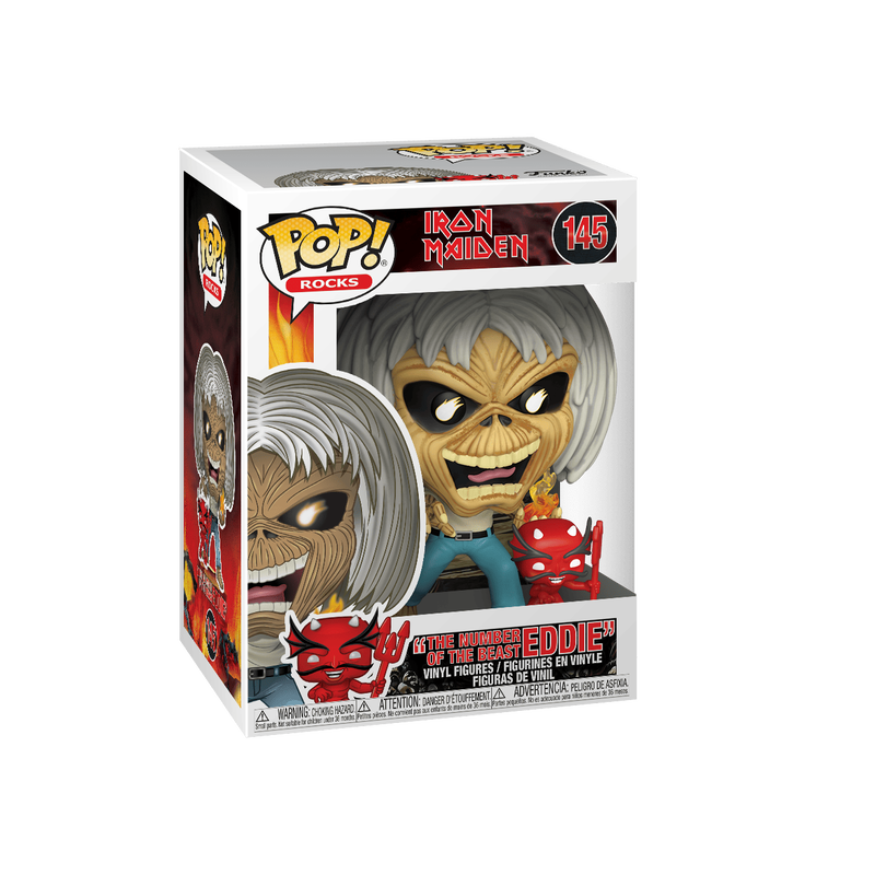 Iron Maiden The Number of The Beast Pop Hot Rock Hollywood
