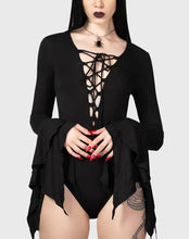 Load image into Gallery viewer, model showing front of bodysuit