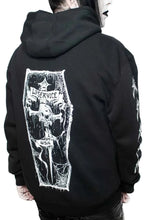 Load image into Gallery viewer, model showing back of hoodie