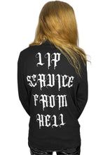 Load image into Gallery viewer, model showing back of shirt
