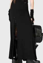 Load image into Gallery viewer, model showing front of skirt