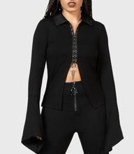 Load image into Gallery viewer, model showing front of top