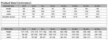 Load image into Gallery viewer, size chart