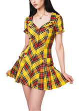 Load image into Gallery viewer, model showing front of dress against a plain white background