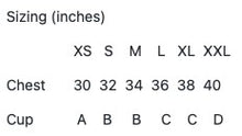 Load image into Gallery viewer, size chart