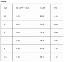 Load image into Gallery viewer, size chart