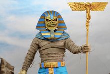 Load image into Gallery viewer, front of Clothed action figure of Pharaoh Eddie