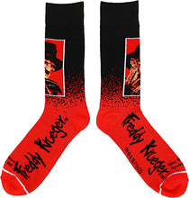 Load image into Gallery viewer, freddy krueger socks on display