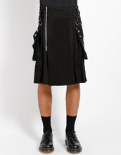 Load image into Gallery viewer, model showing front of kilt