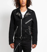Load image into Gallery viewer, model showing front of jacket