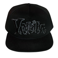 Load image into Gallery viewer, vampira logo embroidered hat
