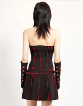 Load image into Gallery viewer, model showing back of dress
