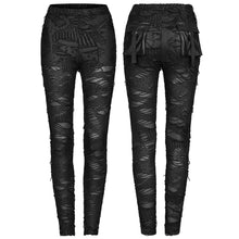 Load image into Gallery viewer, front and back of leggings on mannequin