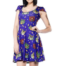 Load image into Gallery viewer, model showing front of dress