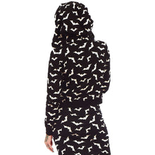 Load image into Gallery viewer, model showing back of hoodie