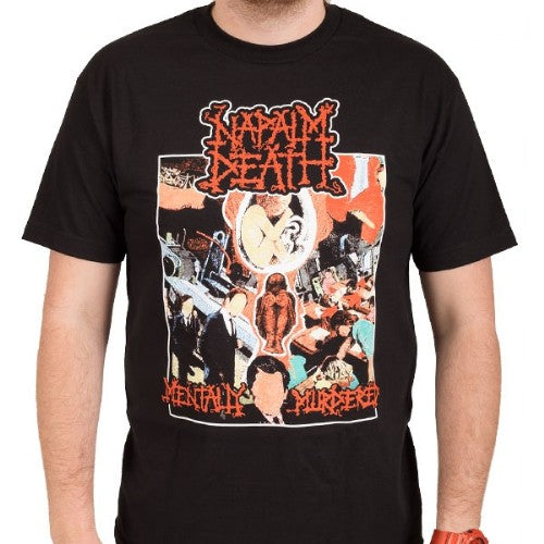 Napalm Death Metal Murdered T-Shirt w/ Backprint – Hot Rock Hollywood