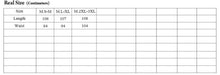 Load image into Gallery viewer, size chart