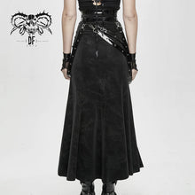 Load image into Gallery viewer, model showing back of skirt