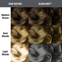 Load image into Gallery viewer, color chart showing before and after application