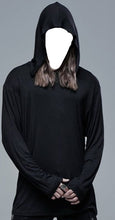 Load image into Gallery viewer, model showing front of hoodie