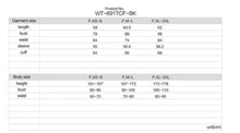 Load image into Gallery viewer, size chart