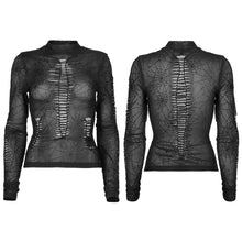 Load image into Gallery viewer, front and back of top on mannequin