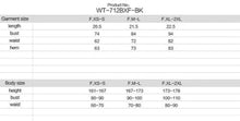 Load image into Gallery viewer, size chart