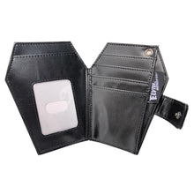 Load image into Gallery viewer, inside of wallet showing id display and multiple card slot holders