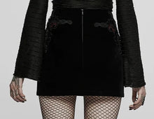 Load image into Gallery viewer, model showing back of skirt