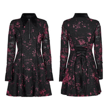Load image into Gallery viewer, front and back of dress on mannequin