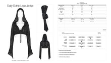 Load image into Gallery viewer, size chart and product details