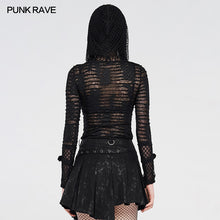 Load image into Gallery viewer, model showing back of shirt