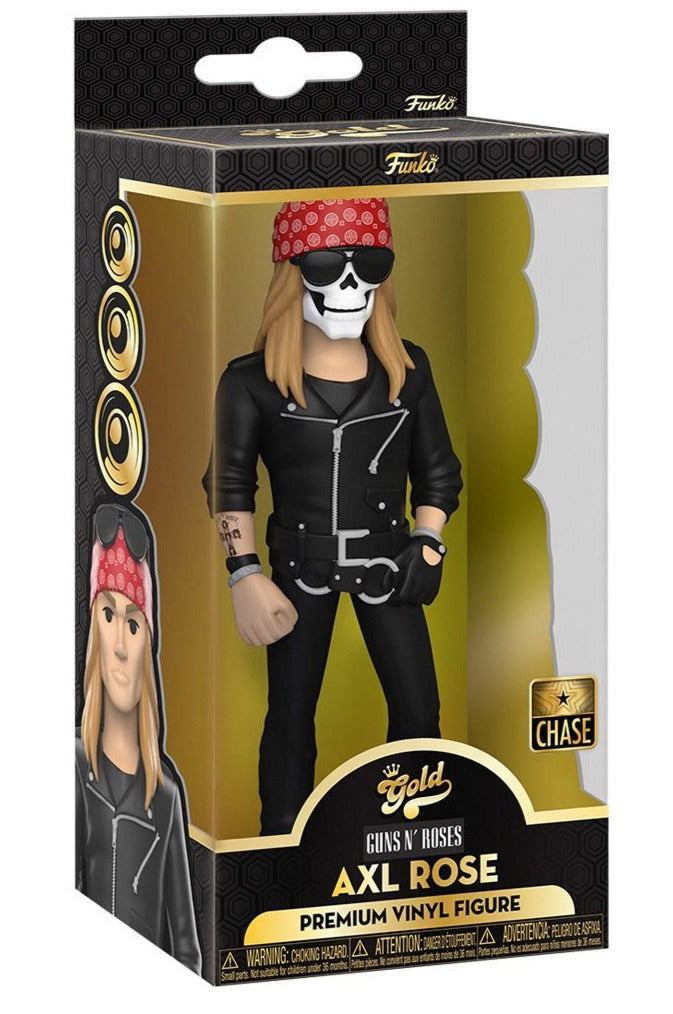 Guns N' Roses Axl Rose Vinyl Gold 5" Pop - Chase Special Edition Hot Rock Hollywood Guns N' Roses Axl Rose Vinyl Gold 5" Pop - Chase Special Edition Hot Rock Hollywood
