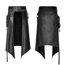 Load image into Gallery viewer, front and back of skirt