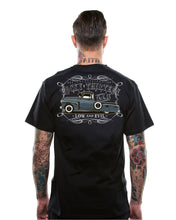 Load image into Gallery viewer, model showing back of shirt