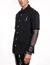 Load image into Gallery viewer, model showing side of shirt