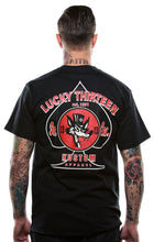 Load image into Gallery viewer, model showing back of shirt