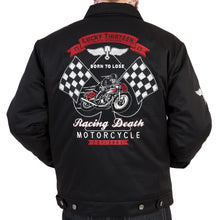 Load image into Gallery viewer, model showing back of jacket