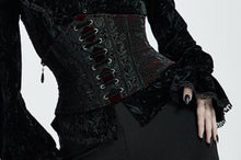 Load image into Gallery viewer, model showing front of corset