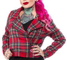 Load image into Gallery viewer, model showing front of jacket