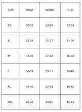 Load image into Gallery viewer, size chart