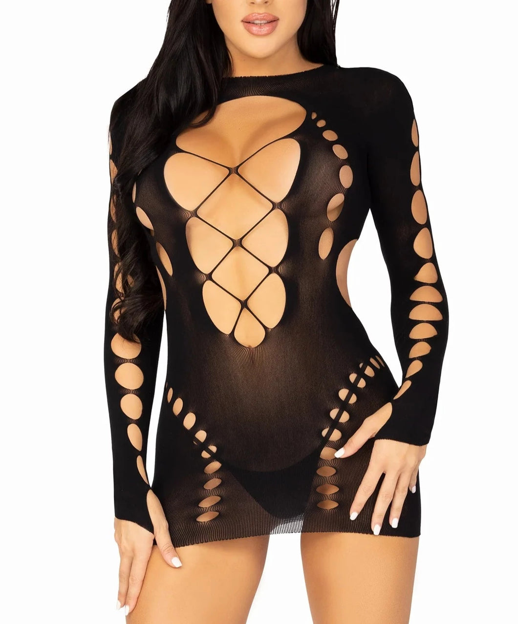 Bring The Heat Lace Bodysuit