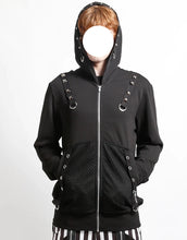 Load image into Gallery viewer, model showing front of hoodie
