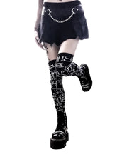 Load image into Gallery viewer, model wearing socks
