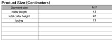 Load image into Gallery viewer, size chart
