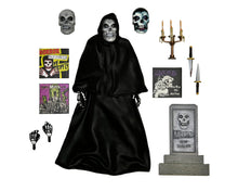 Load image into Gallery viewer, Gothic-themed product set with a black robe, skull masks, candles, and other accessories on a white background.
