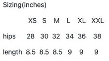 Load image into Gallery viewer, size chart
