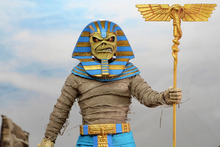 Load image into Gallery viewer, front of Clothed action figure of Pharaoh Eddie

