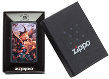 Load image into Gallery viewer, zippo on display in box
